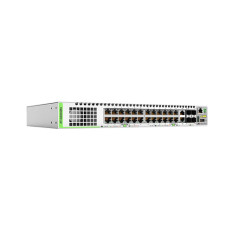 Allied Telesis AT-GS924MX-10 | CentreCOM GS900MPX AT-GS924MX 24 x Ports 1000Base-T + 2 x Ports Combo SFP + 2 x Ports SFP+ Layer 2 Managed Rack-mountable Stackable Gigabit Ethernet Network Switch