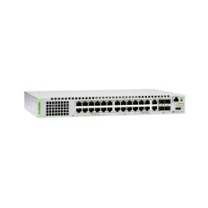 Allied Telesis AT-GS924MX | CentreCOM GS900MPX 24 x Ports 1000Base-T + 2 x Ports Combo SFP + 2 x Ports SFP+ Layer 2 Managed Rack-mountable Stackable Gigabit Ethernet Network Switch