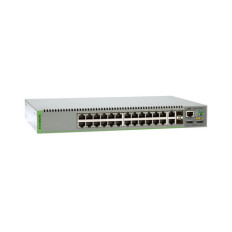 Allied Telesis AT-8100S/24C-10 | 8100 AT-8100S/24C 24 x Ports 100Base-TX + 2 x Ports Combo SFP Layer 4 Managed Fast Ethernet Network Switch
