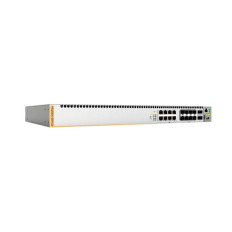 Allied Telesis AT-X550-18XSPQM-50 | x550 AT-X550-18XSPQM 8 x Ports PoE+ 10GBaseT + 8 x Ports SFP+ + 2 x QSFP Layer 3 Managed Rack-Mountable Stackable Gigabit Ethernet Network Switch