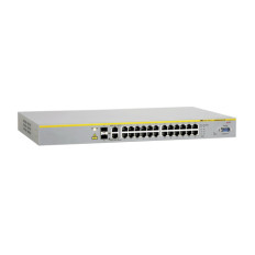Allied Telesis 990-000827-50 | AT-8000S/24PoE 24 x Ports PoE 100Base-TX + 2 x SFP Bays + 2 x Standby RJ-45 Layer 2 Managed Fast Ethernet Network Switch