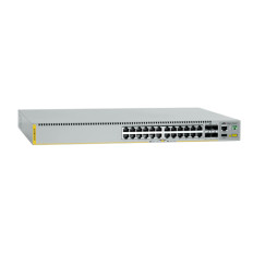 Allied Telesis 990-003614-50 | x510 AT-X510-28GTX 24 x Ports 1000Base-T + 4 x Ports SFP+ Layer 3 Managed Rack-Mountable Stackable Gigabit Ethernet Network Switch