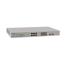Allied Telesis 990-003649-50 | GS950 AT-GS950/16PS 16 x Ports PoE+ 1000Base-T + 2 x Ports SFP Layer 2 Managed Rack-Mountable Gigabit Ethernet Network Switch
