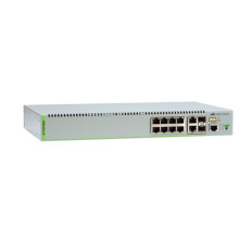 Allied Telesis 990-003992-50 | FS970M AT-FS970M/8 8 x Ports 100Base-TX + 2 x Ports Combo SFP Layer 3 Managed Fast Ethernet Network Switch