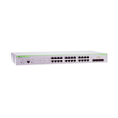 Allied Telesis AT-GS924M | CentreCOM G900M 20 x Ports 1000Base-T + 4 x Ports Combo SFP Layer 2 Managed Rack-mountable Gigabit Ethernet Network Switch