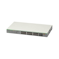 Allied Telesis AT-GS950/28PS-50 | GS950 AT-GS950/28PS 24 x Ports PoE+ 1000Base-T + 4 x Ports SFP Layer 2 Managed Rack-mountable Gigabit Ethernet Network Switch