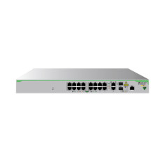Allied Telesis AT-FS980M/18PS | CentreCOM FS980M 16 x Ports PoE+ 100Base-TX + 2 x Ports Combo SFP Layer 3 Managed Fast Ethernet Network Switch