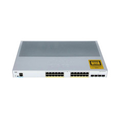 Cisco C1000-24FP-4X-L-RF | Catalyst 1000 Series 24 x Ports PoE+ 10/100/1000BaseT + 4 x SFP+ Ports Layer 2 Managed Gigabit Ethernet Network Switch