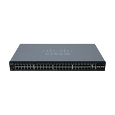 Cisco SF250-48-K9-NA | Small Business 250 Series SF250-48 48 x Ports 10/100Base-T + 2 x Ports Combo SFP + 2 x Ports SFP Layer 2 Managed Fast Ethernet Network Switch