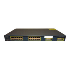 Cisco WS-C2950G-24-EI-RF | Catalyst 2950 Series 2950G-24 24 x RJ-45 Ports 10/100Base-TX + 2 x GBIC Ports 1000Base-X Managed Layer 3 1U Rack-mountable Fast Ethernet Network Switch