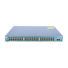 Cisco WS-C2950T-48-SI-RF | Catalyst 2950 Series 2950T-48 48 x RJ-45 Ports 10/100Base-TX + 2 x GE RJ-45 Ports Layer 2 Managed Gigabit Ethernet Network Switch