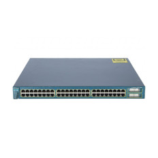 Cisco WS-C3550-48-SMI-RF | Catalyst 3550 Series 3550-48 48 x RJ-45 Ports 10/100Base-TX + 2 x GBIC Slots Layer 3 Managed 1U Rack-mountable Stackable Fast Ethernet Network Switch