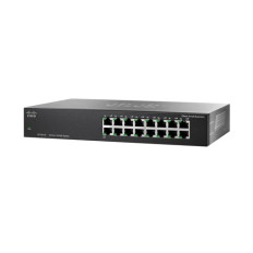 Cisco SR216T-NA | SF100-16 16 x Ports 10/100Base-TX Layer 2 1U Rack-Mountable Ethernet Network Switch