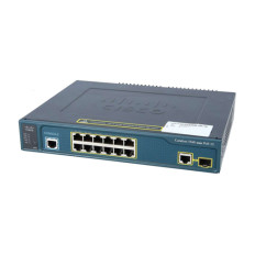 Cisco WS-C3560-12PC-S-RF | Catalyst 3560 Series 3560-12P 12 x RJ-45 Ports PoE 10/100Base-TX + 1 x Combo Gigabit SFP Port Layer 2 Managed Rack-mountable Fast Ethernet Network Switch