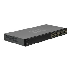 Cisco SRW2016-K9-AU | Small Business 300 Series SG300-20 18 x Ports 10/100/1000Base-T + 2 x Combo SFP mini-GBIC Ports Layer 3 Managed 1U Rack-Mountable Gigabit Ethernet Network Switch