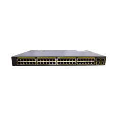 Cisco WS-C2960P48PSTS-RF | Catalyst 2960-Plus Series 2960-48PST 48 x Ports PoE 10/100Base-TX + 2 x GE RJ-45 Ports + 2 x SFP Ports Layer 2 Managed 1U Rack-Mountable Gigabit Ethernet Network Switch