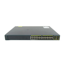 Cisco WS-C2960+-24LC-L | Catalyst 2960-Plus Series 2960+24L 24 x RJ-45 Ports 10/100/1000Base-T + 2 x SFP Ports Layer 2 Managed 1U Rack-mountable Gigabit Ethernet Network Switch