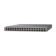 Cisco N9K-C9332C | Nexus 9000 Series 9332C 32 x QSFP28 Ports 100GBase-X + 2 x SFP+ Ports Layer 2 Managed 1U Rack-Mountable Gigabit Ethernet Network Switch