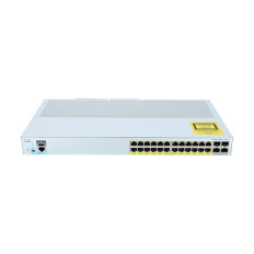 Cisco WS-C2960L-SM-24PS | Catalyst 2960-L Series 24 x Ports PoE+ 10/100/1000Base-T + 4 x SFP Ports Layer 2 Managed 1U Rack-Mountable Gigabit Ethernet Network Switch