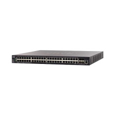 Cisco SX350X-52-K9-NA | 350X Series SX350X-52 48 x Ports 10GBase-T + 4 x Combo SFP+ Layer 2 Stackable Managed Gigabit Ethernet Network Switch