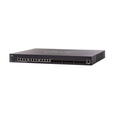 Cisco SX550X-24FT-K9-EU | 350 Series SX550X-24FT 12 x Ports GBase-T + 12 x SFP+ Ports Layer 3 Stackable Managed Gigabit Ethernet Network Switch