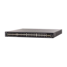 Cisco SX550X-52-K9-EU | 550X Series SX550X-52 48 x Ports 10GBase-T + 4 x Combo SFP+ Layer 3 Stackable Managed Gigabit Ethernet Network Switch