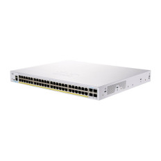 Cisco CBS250-48P-4X-NA | Business 250 CBS250-48P-4X 48 x Ports PoE+ 10/100/1000Base-T + 4 SFP Ports Layer 2 Managed Rack-mountable Gigabit Ethernet Network Switch