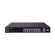 EnGenius EGS5212FP | 8 x Ports PoE+ 10/100/1000Base-T + 2 x SFP Ports Layer 2 Managed Gigabit Ethernet Network Switch