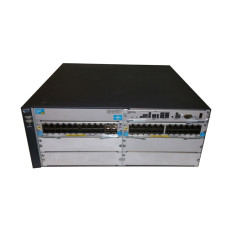 HP J9447AR | ProCurve 5400zl Series 5406zl-48G-PoE+ 44 x RJ-45 Ports PoE+ 10/100/1000Base-T + 4 x Open (mini-GBIC) Slots + 4 x Open Module slots Layer 2 Managed Rack-mountable Gigabit Ethernet Network Switch