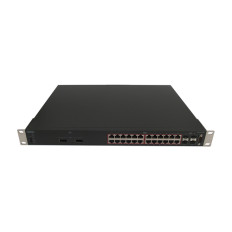 Nortel AL4500E16-E6GS | Baystack 4526GTX-PWR 24 x Ports PoE 10/100Base-TX + 4 x SFP Ports 2 x XFP Ports Layer 3 Managed Desktop Fast Ethernet Network Switch
