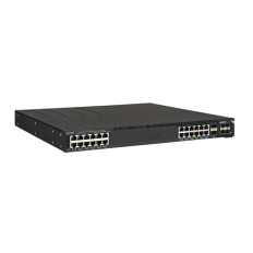 Ruckus Networks ICX7550-24ZP-E2 | ICX 7550 Series 12 x SFP+ Ports PoE++ 10GBase-X + 12 x 2.5G Ports PoE++ + 2 x QSFP+ Ports Layer 3 Managed 1U Rack-mountable stackable Front-to-Back Airflow Gigabit Ethernet Network Switch