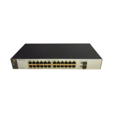 HP J9834AS | PS1810 Series PS1810-24G 24 x 10/100/1000Base-T RJ-45 and 2 x 1GbE SFP (mini-GBIC) Ports Layer 2 Managed Gigabit Ethernet Network Switch