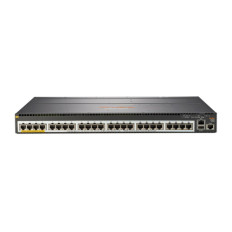 HP JL324-61101 | Aruba 2930M Series 2930M-24-PoE+ 24 x 5GBase-T RJ-45 PoE+ and 1 x Stacking Module and 1 x Uplink Module Slot Layer 3 Managed Gigabit Network Switch