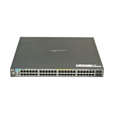 HP J9473-61201 | ProCurve 3500 yl Series 3500-48G-PoE 44 x Ports 10/100/1000Base-T PoE + 4 x Dual Personality SFP (mini-GBIC) PoE Ports Layer 3 Managed Rack-Mountable Gigabit Ethernet Network Switch