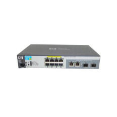 HP J9137-69001 | ProCurve 2520 Series 2520-8-PoE 8 x 10/100Base-TX RJ-45 PoE and 2 x 10/100/1000Base-T RJ45/SFP (mini-GBIC) Ports Layer 2 Managed Fast Ethernet Network Switch