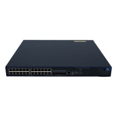 HP JG236-61101 | 5120 Series 5120-24G-PoE+ 24 x RJ-45 Ports PoE+ 10/100/1000Base-T + 4 x Shared SFP Ports Layer 3 Managed 1U Rack-mountable Gigabit Ethernet Network EI Switch