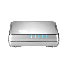 HP J9792A#ACD | OfficeConnect 1405 Series 1405-5G-V2 5 x 10/100/1000Base-T RJ-45 Ports Layer 2 Unmanaged Gigabit Ethernet Network Switch