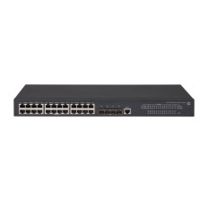 HP JG975A | Flex Network 5130 Series 5130-24G-4SFP+ 24 x RJ-45 Ports 10/100/1000Base-T + 4 x SFP+ Layer 3 Managed Rack-mountable Gigabit Ethernet Network EI Switch