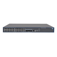 HP JD369AR#B8X | 5500 EI Series 5500-24G 20 x RJ-45 Ports 10/100/1000Base-T + 4 x Dual-Personality RJ-45/SFP Ports Layer 3 Managed Rack-mountable Gigabit Ethernet Network Switch