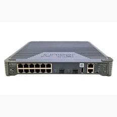 Juniper EX2300-C-12T-VC | EX2300 Series EX2300-C-12T 12 x RJ-45 Ports 10/100/1000Base-T + 2 x SFP+ Uplink Ports Layer 3 Managed Rack-mountable Gigabit Ethernet Network Switch