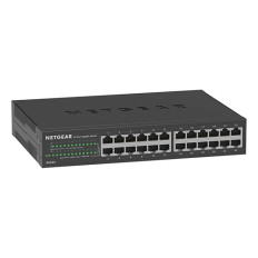 Netgear GS324-200NAS | ProSafe 300 Series 24 x Ports 10/100/1000Base-T Unmanaged Rack-mountable Gigabit Ethernet Network Switch