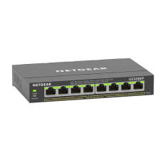 Netgear GS308EP-100NAS | 8 x Ports PoE+ 10/100/1000Base-T Layer 2 Managed Desktop Gigabit Ethernet Network Switch