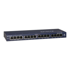 Netgear GS116NA | Prosafe GS116 16 x RJ-45 Ports 10/100/1000Base-T Layer 2 Unmanaged Gigabit Ethernet Network Switch