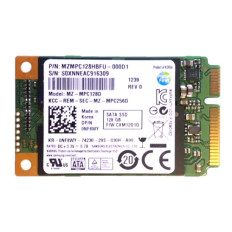 Samsung MZ-MPC128D | PM830 Series 128GB Multi-Level Cell SATA 6Gb/s mSATA 2.5-Inch Solid State Drive