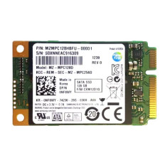 Samsung MZMPC128HBFU-000D1 | PM830 Series 128GB Multi-Level Cell SATA 6Gb/s mSATA Solid State Drive