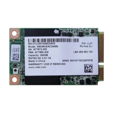 Intel SSDMCEAC240B3 | 525 240GB Multi-Level Cell SATA 6Gb/s mSATA 1.8-Inch Solid State Drive
