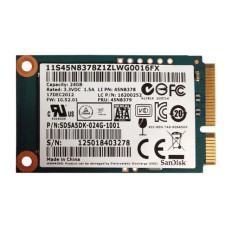 Lenovo 45N8379 | 24GB Multi-Level Cell SATA 6Gb/s mSATA Solid State Drive for ThinkPad