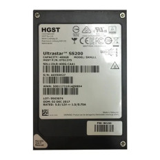 HGST SDLL1DLR-400G-CAA1 | Ultrastar DC SS200 Series 400GB Multi-Level Cell SAS 12Gb/s 512e Mixed Use (SE) 2.5-Inch Solid State Drive