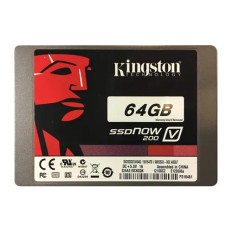 Kingston SV200S37A/64G | SSDNow V200 Series 64GB Multi-Level Cell SATA 6Gb/s 2.5-inch Solid State Drive