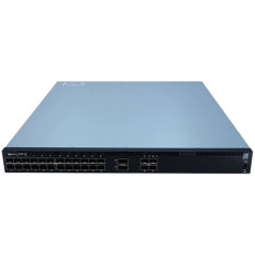 Dell 7YYW1 | PowerSwitch S4100-ON Series S4128F-ON 28 x 10GbE SFP+ and 2 x 100GbE QSFP28 Ports 2 x AC PSU and 4 x Fan Module Layer 3 Managed Gigabit Ethernet Network Switch
